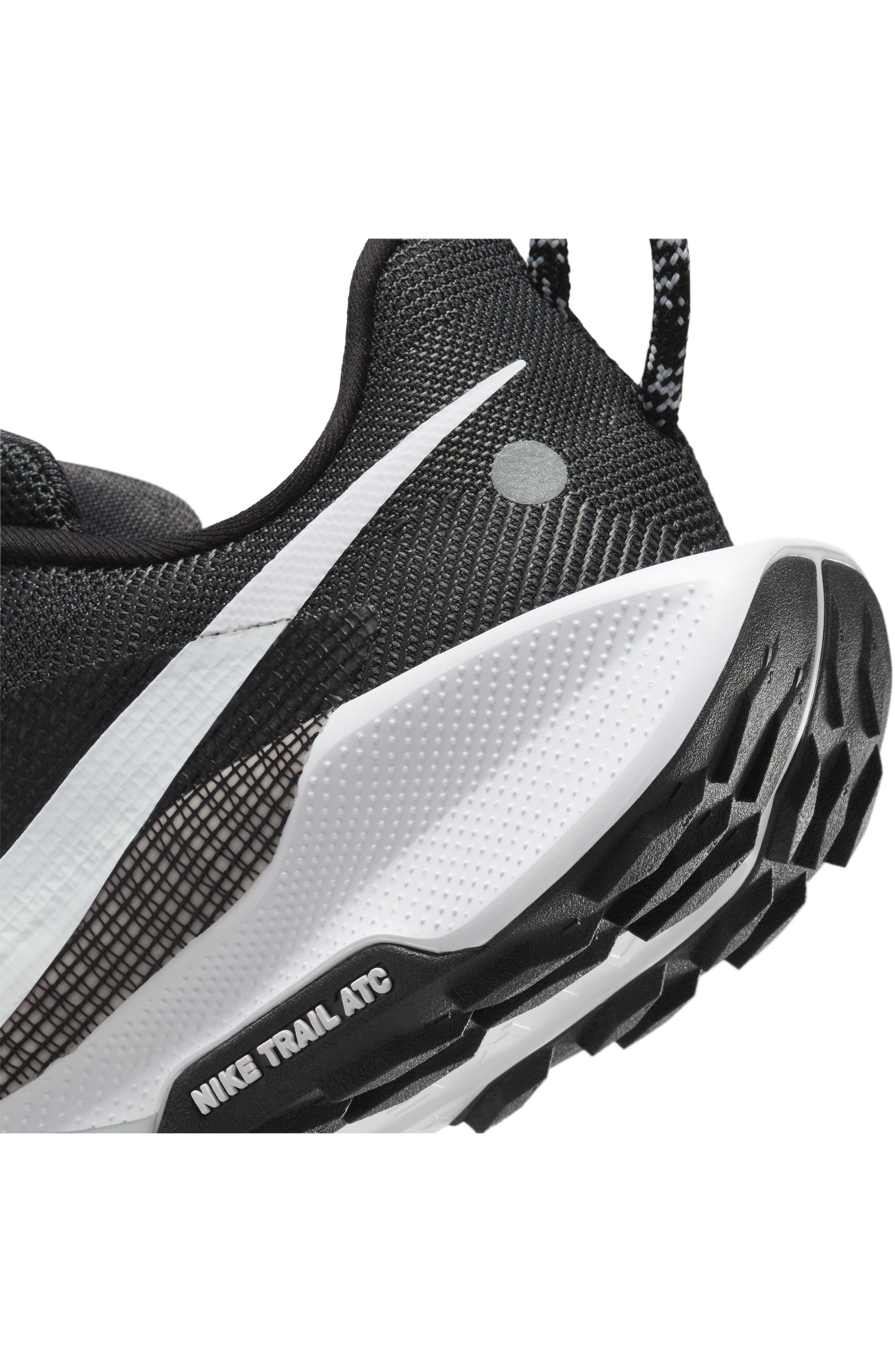 Nike ReactX Pegasus 5 Trail Running Shoe in Black/Anthracite/Grey/White at Nordstrom - 7