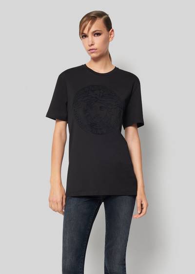 VERSACE Medusa Embroidered T-Shirt outlook