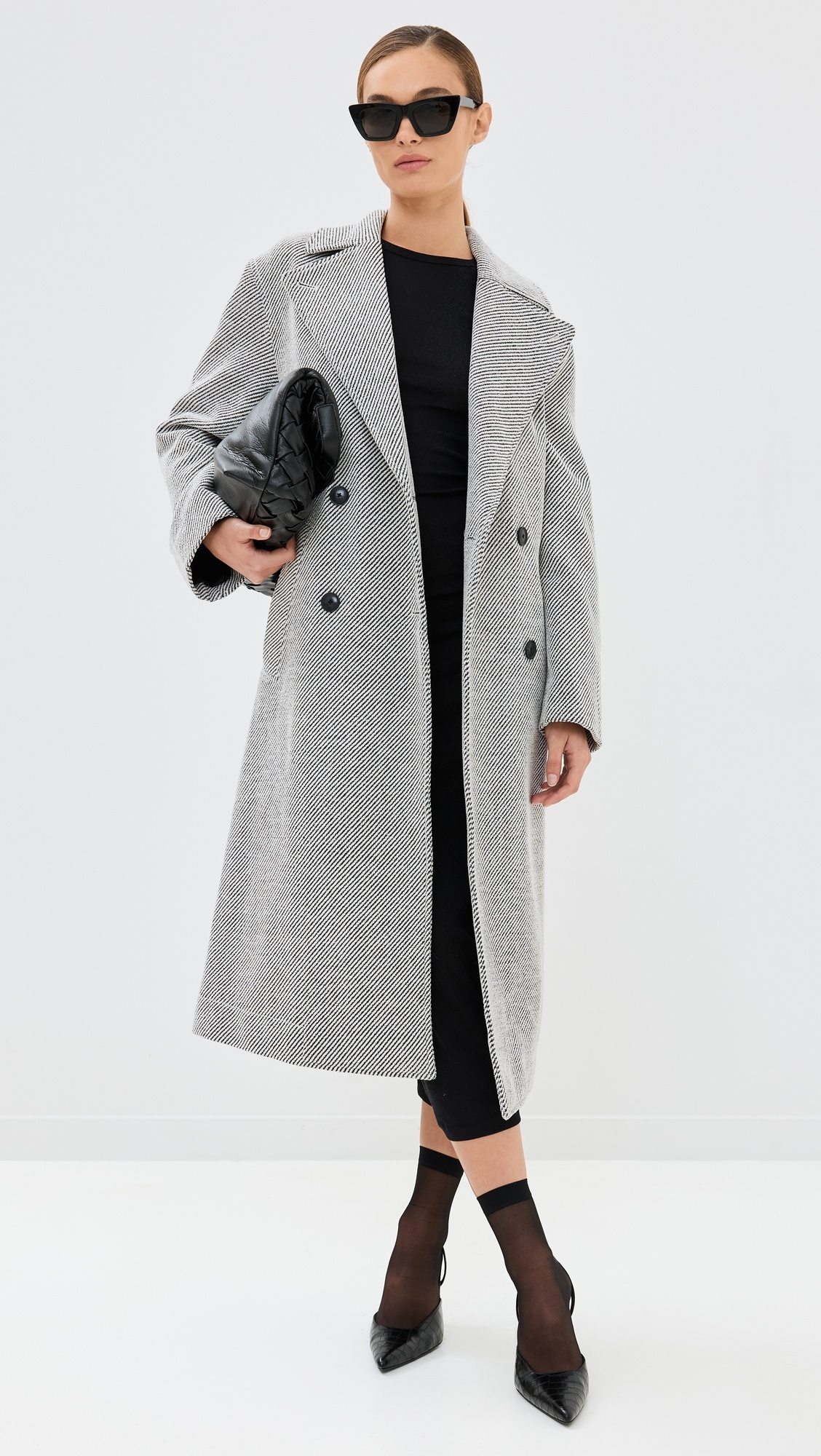 Ronan Coat in Soft Twill Coating - 1