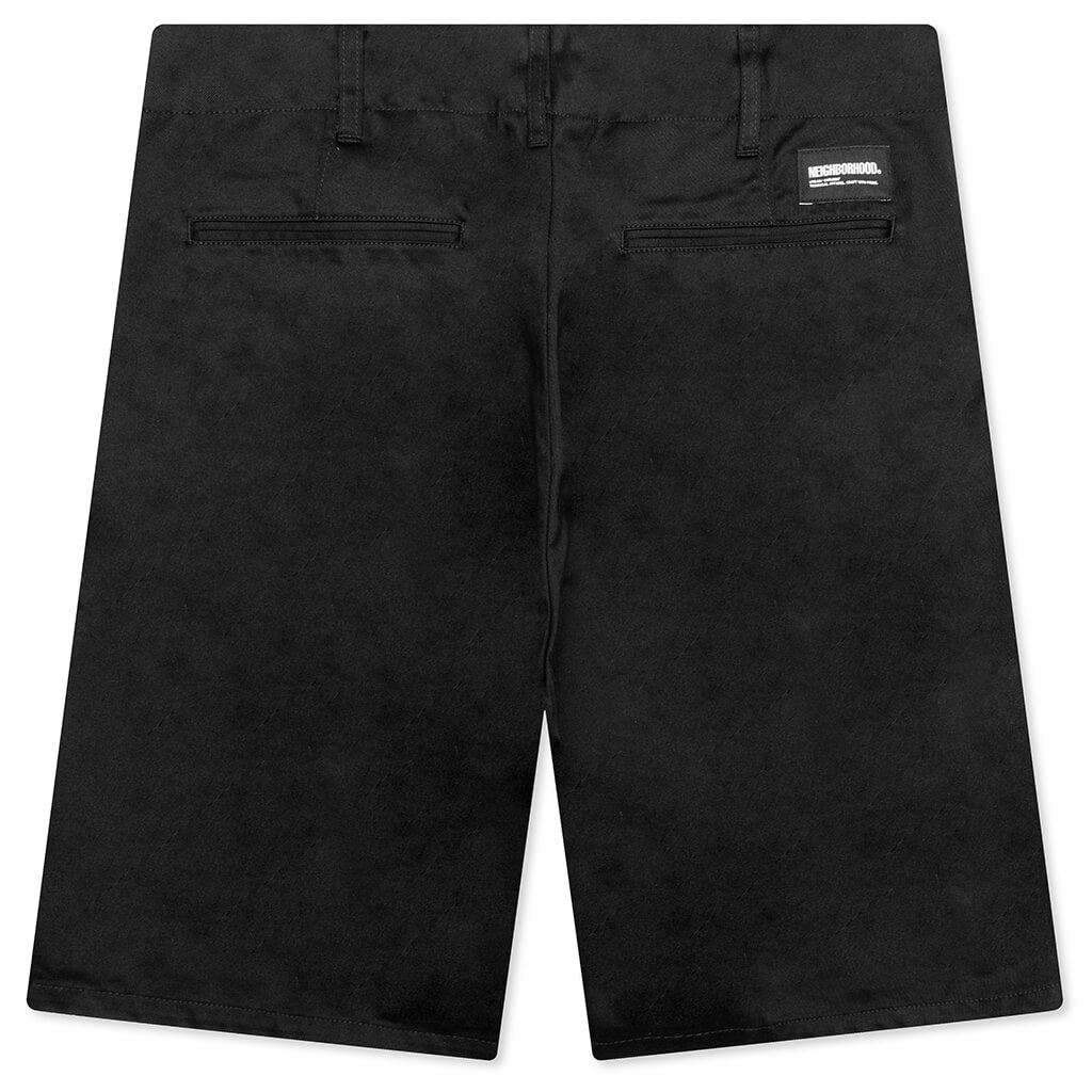 CLASSIC CHINO SHORT PANTS - BLACK - 2