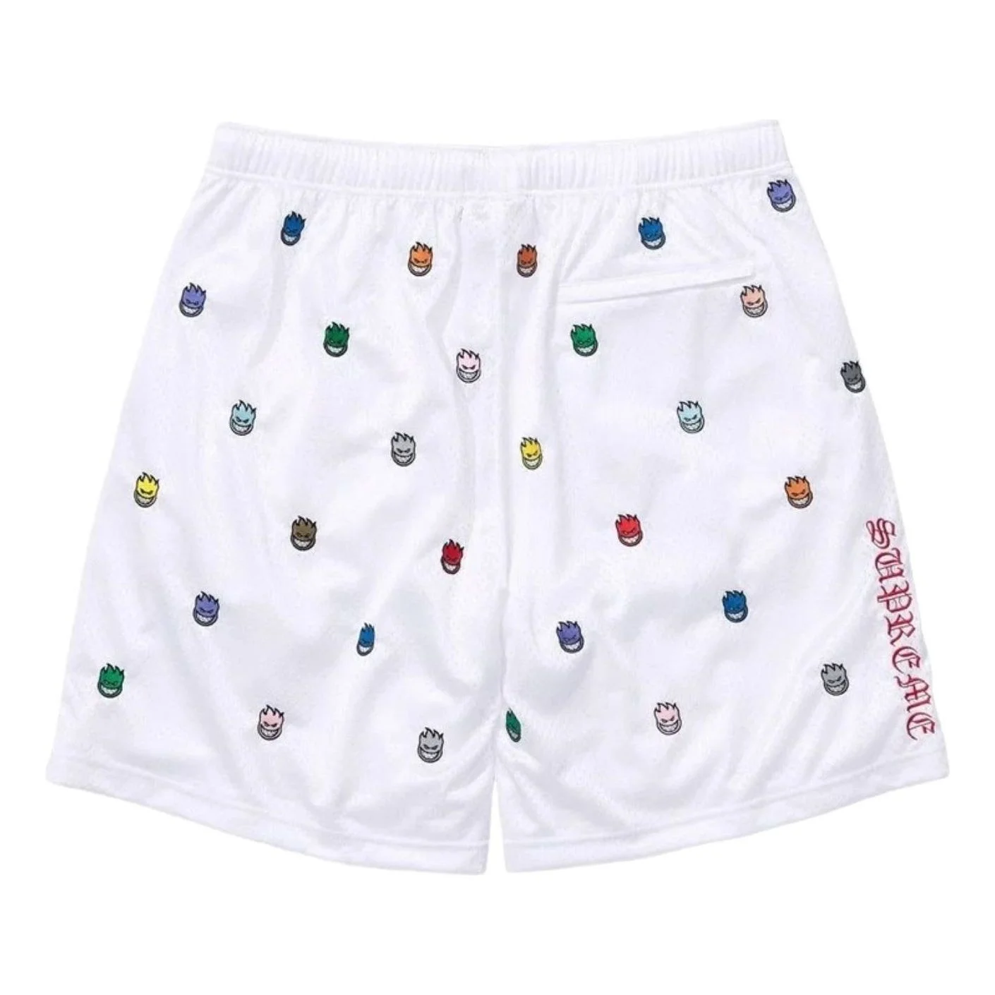 Supreme x Spitfire SS26 Mesh Short 'White' SUP-SS26-342-WHT - 1