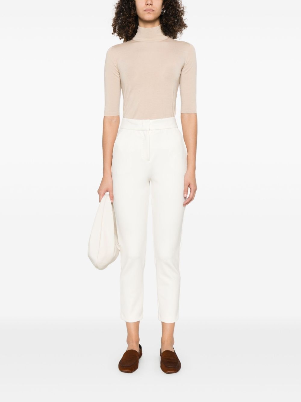 Beige wool sweater - 2