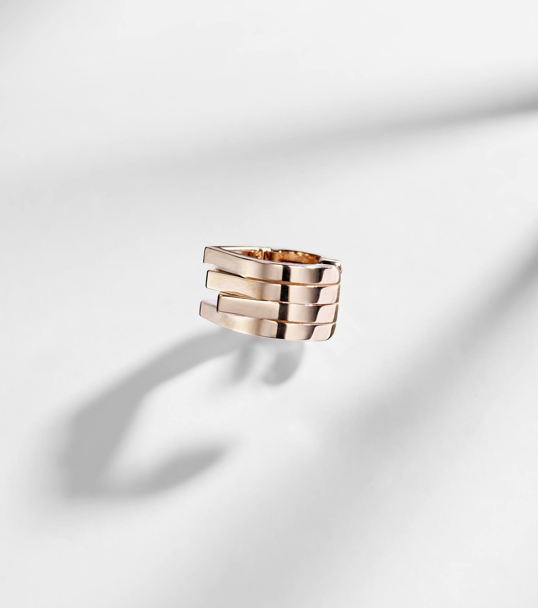 Antifer 18kt rose gold earcuff - 5