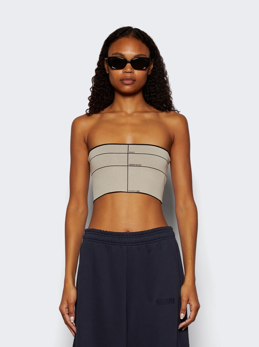 Mannequin Knitted Top Beige - 3