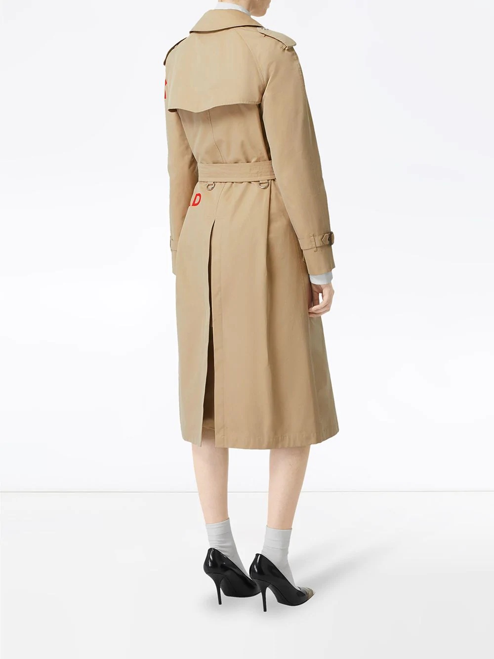 Horseferry print trench coat - 4