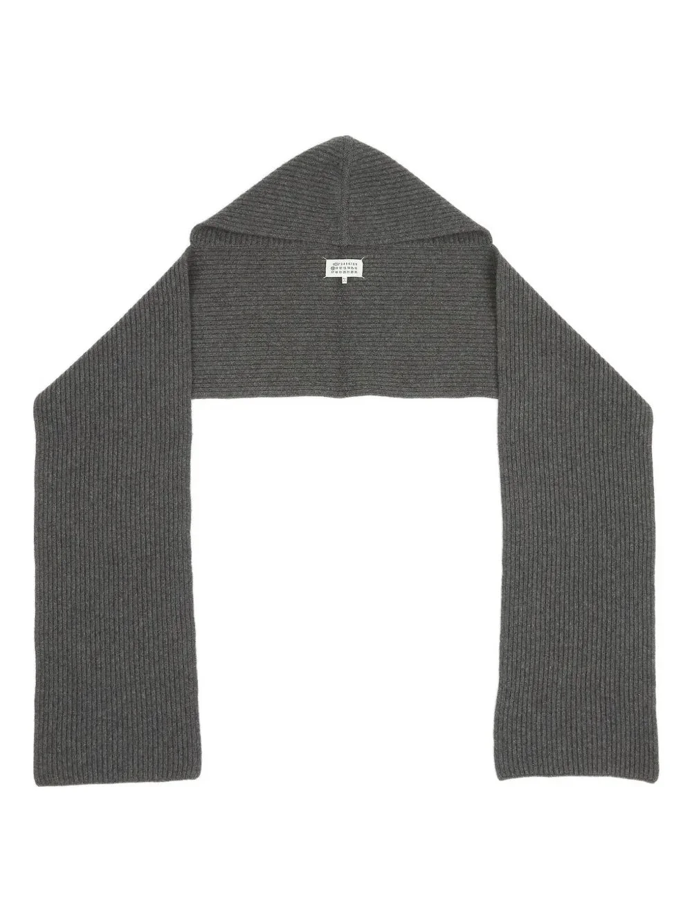 MARGIELA SCARF - DARK GREY - 1
