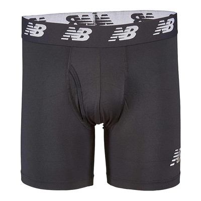 New Balance Mens Premium 6 Inch Boxer Brief with Fly 3 Pack outlook