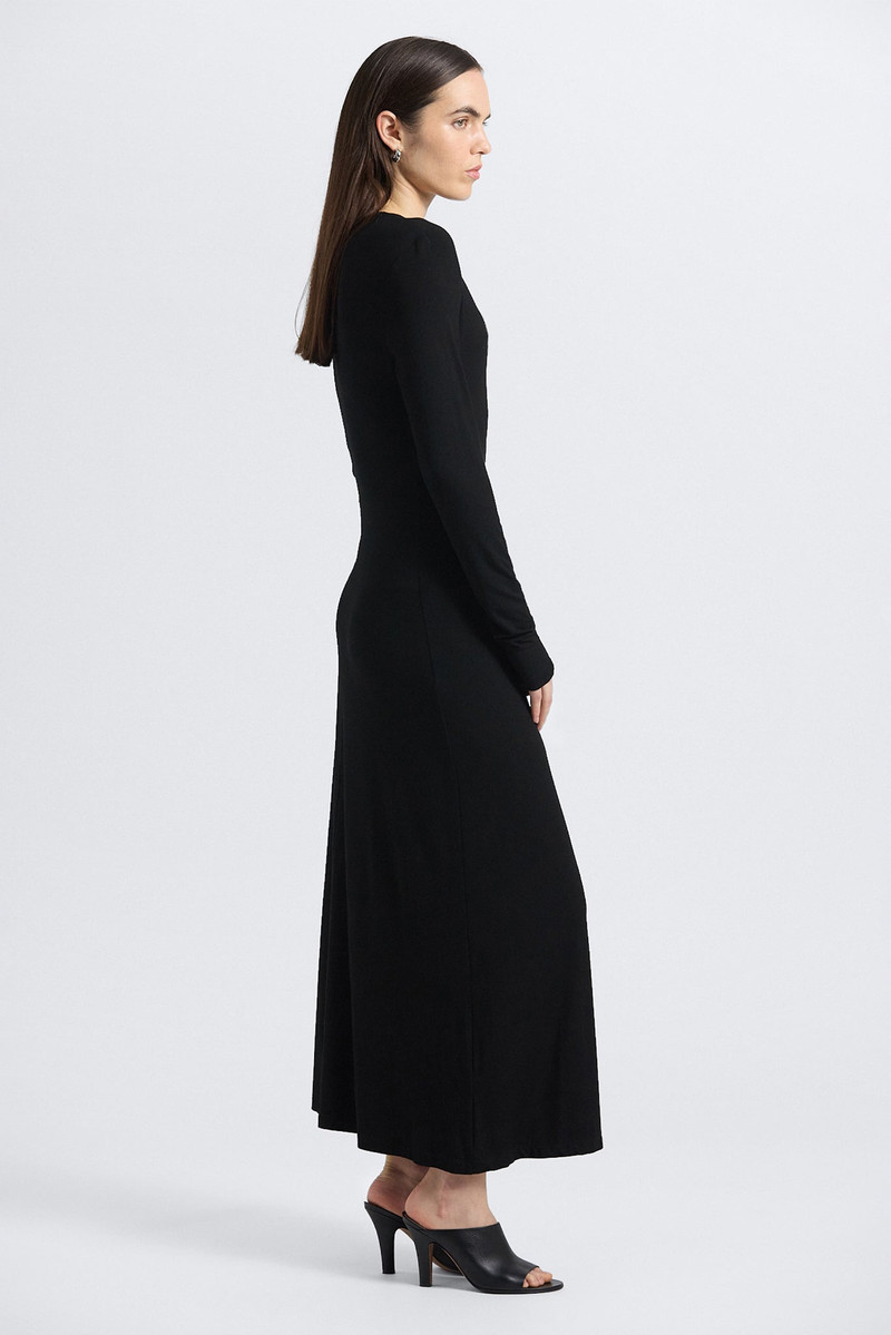 AVISE DRAPED DRESS 3