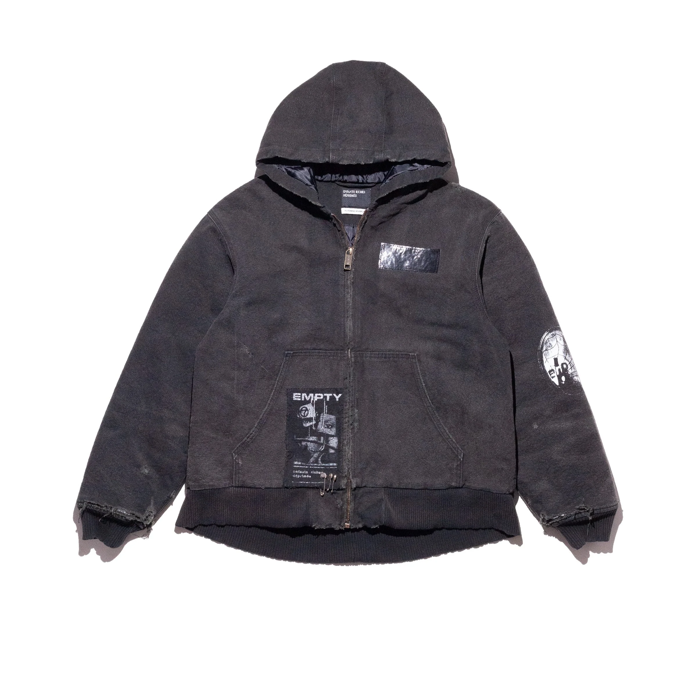 WAR STARTED HOODED WORK JACKET - 1
