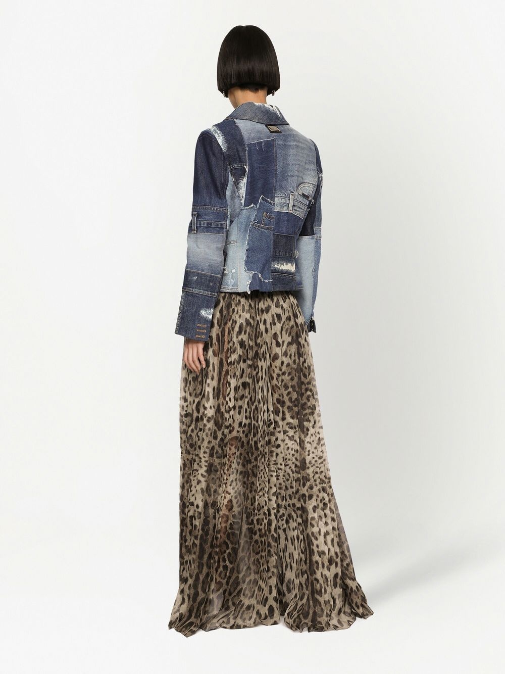 high-waisted pleated trousers - 4