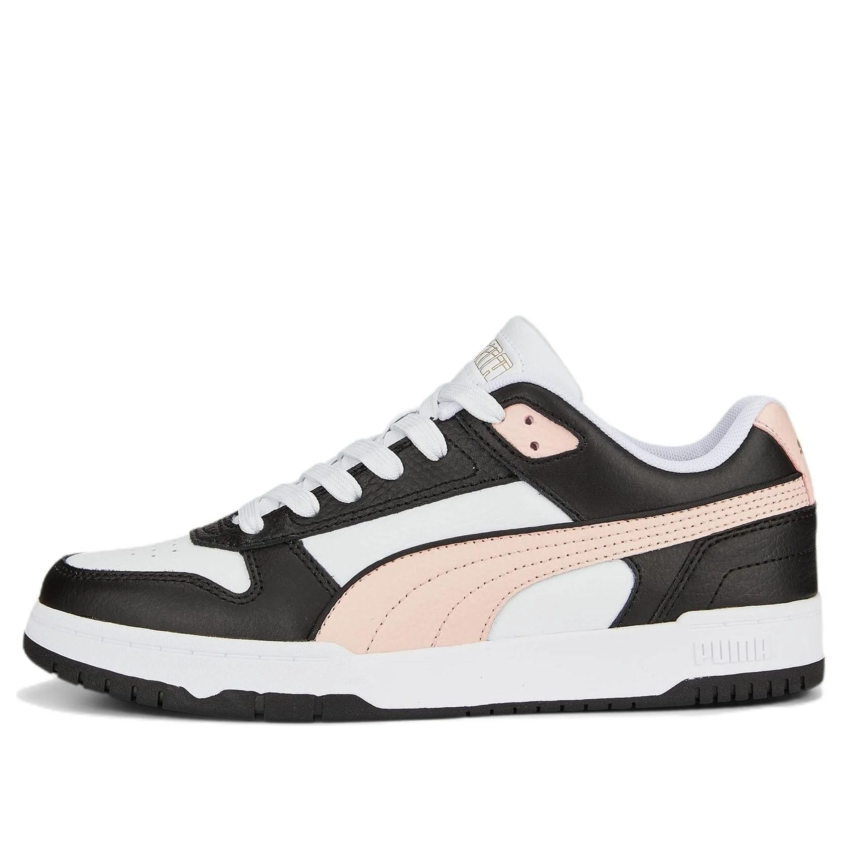 (WMNS) PUMA RBD Game Low 'Black White Pink' 386373-17 - 1