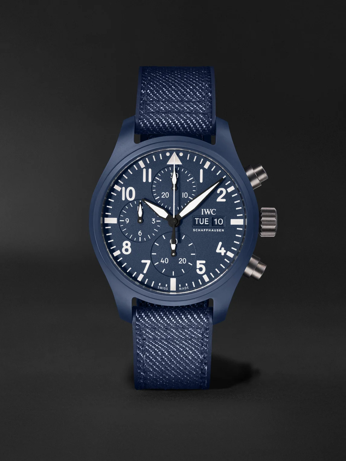 Pilot’s Top Gun Oceana Automatic Chronograph Ceramic Watch, Ref. IW389404 - 1