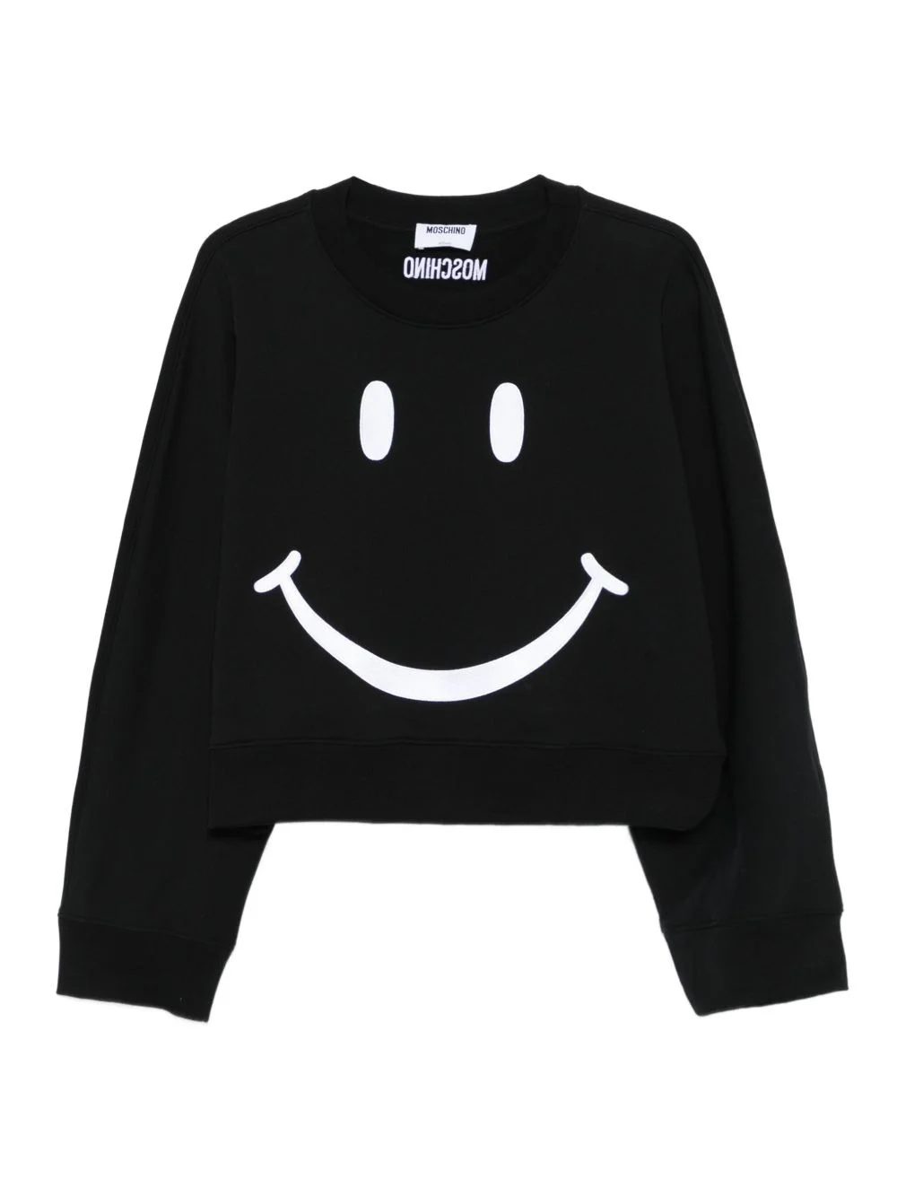 face-print sweatshirt - 1