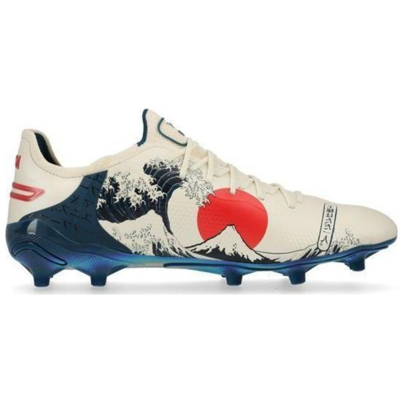 PUMA x Unisport King Ultimate FG 'Cream White Red' 108135-01 2