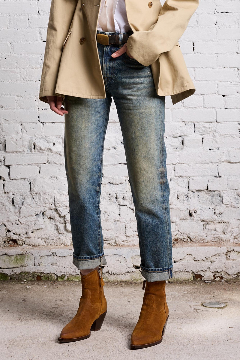 ROMEO JEAN - SPLATTERED CLINTON BLUE 3