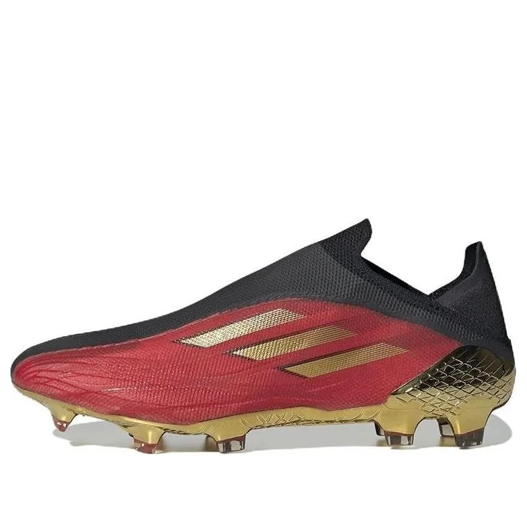 adidas X Speedflow+ FG 'Vivid Red Gold Metallic' GW7436 - 1