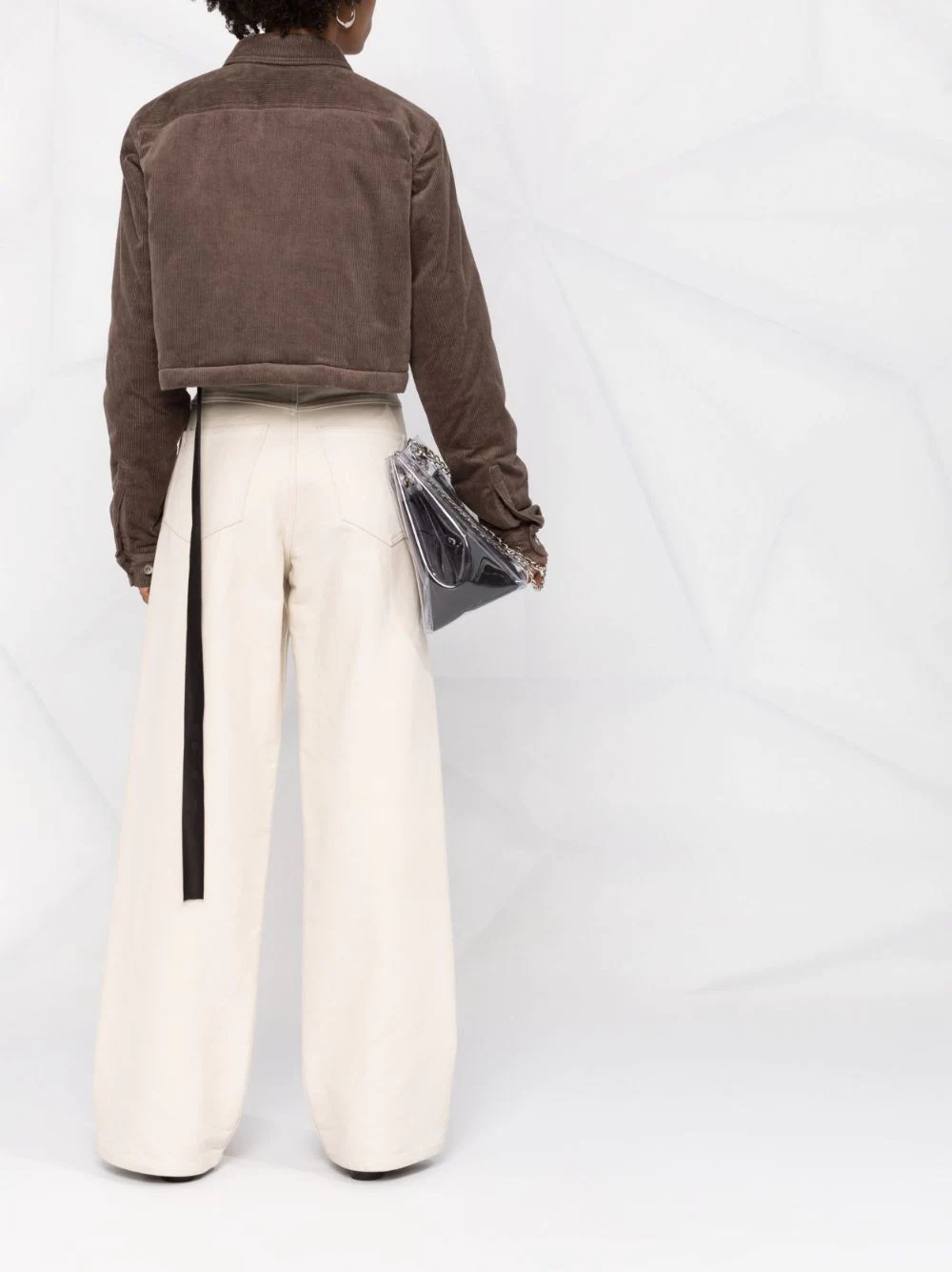 tassel-detail cropped jacket - 6