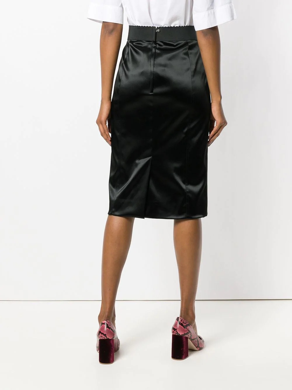 satin skirt - 4