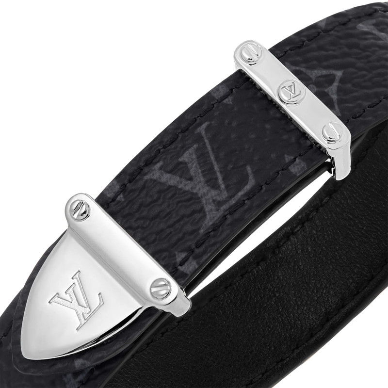 LV Trunk Reversible Leather Goods Bracelet 3