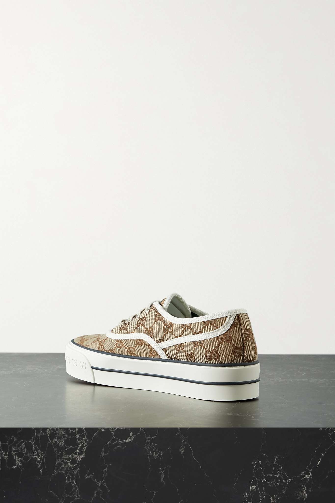 Tennis 1977 logo-jacquard canvas sneakers - 3