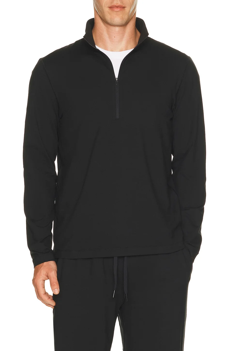 Soft Jersey Half Zip Sweater - 1