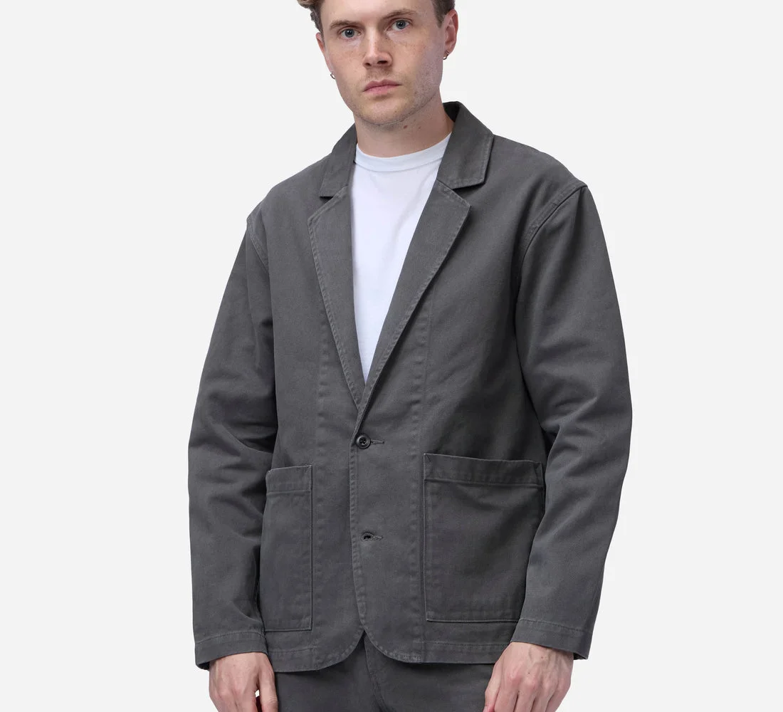 Work Blazer ~ Graphite Twill - 1