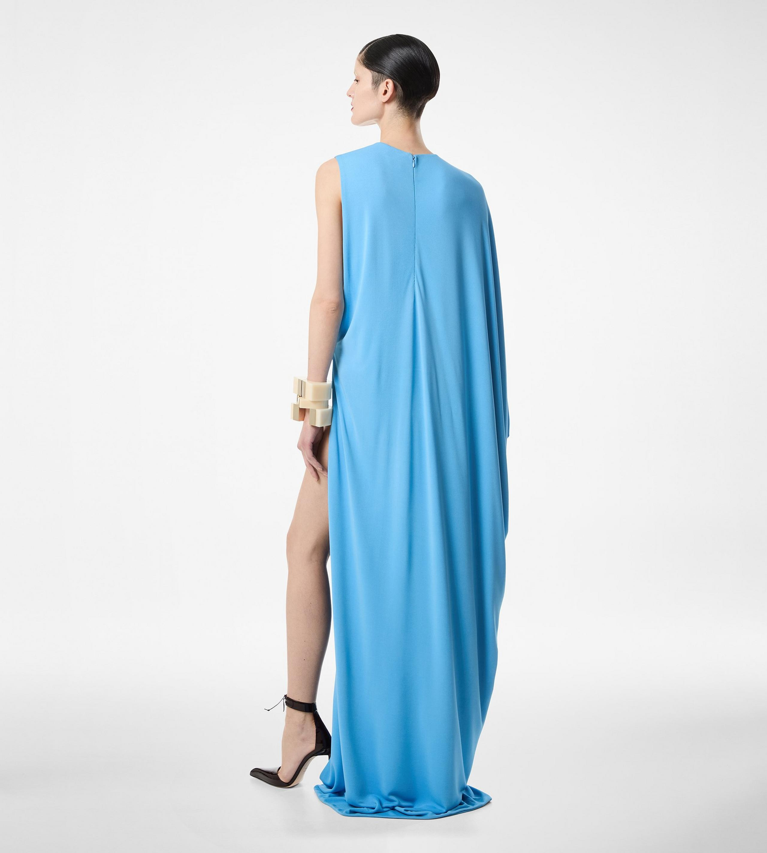 CREPE JERSEY EVENING DRESS - 3