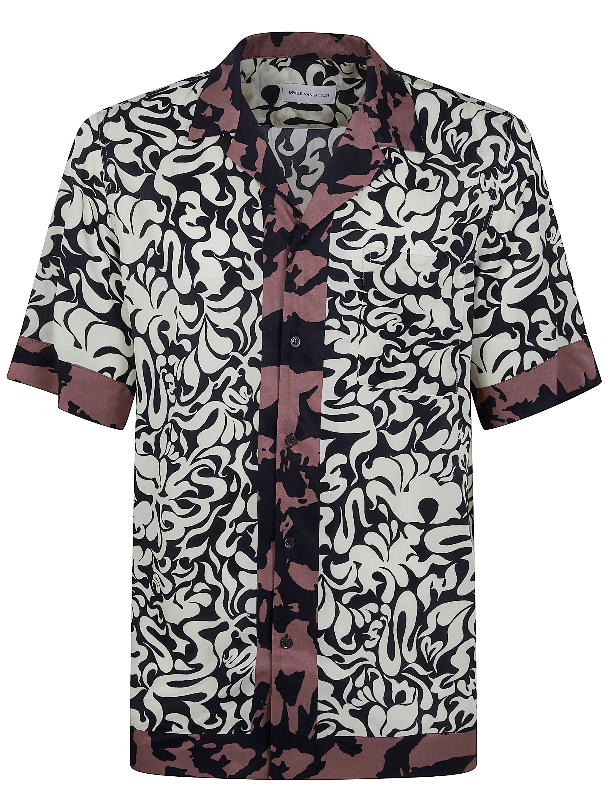 'Carltone' Short Sleeves Print Shirt - 1