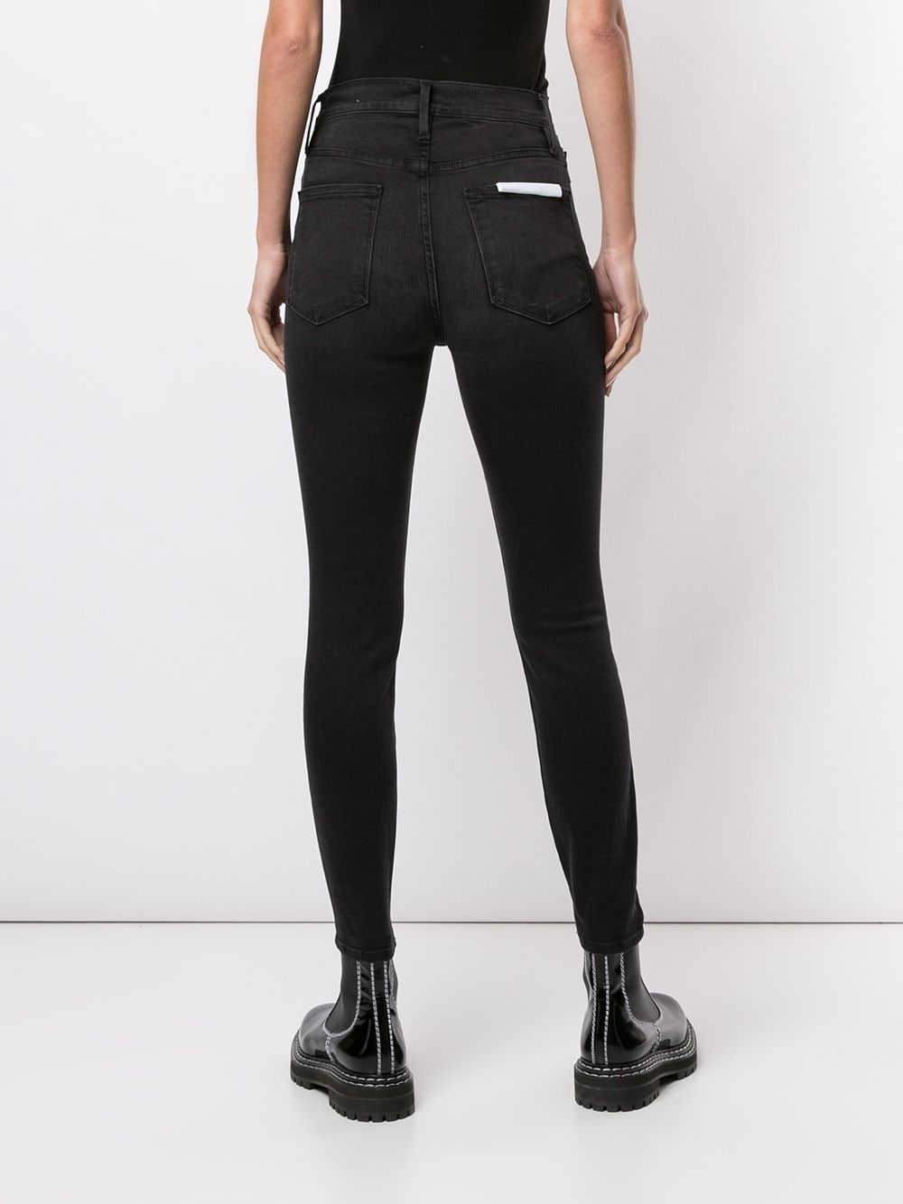 high rise skinny jeans - 4