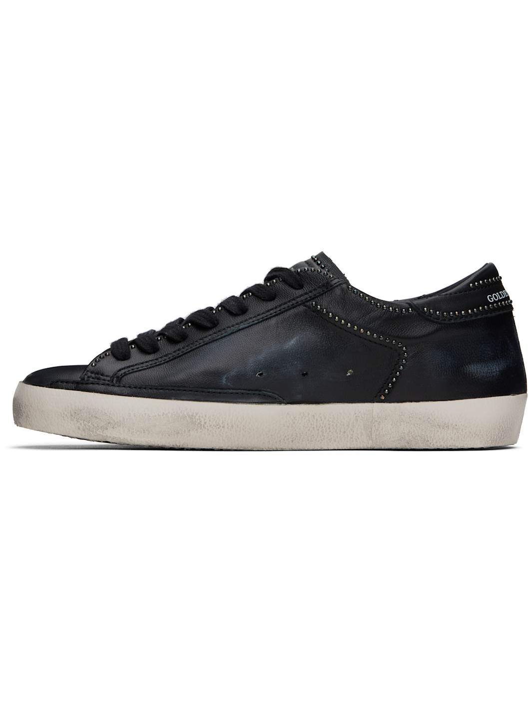 Black Super-Star Classic Sneakers - 3