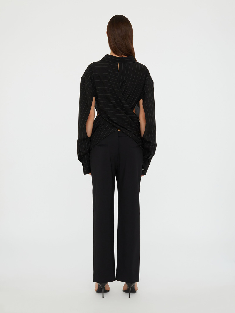 Crossover Drape Shirt 5