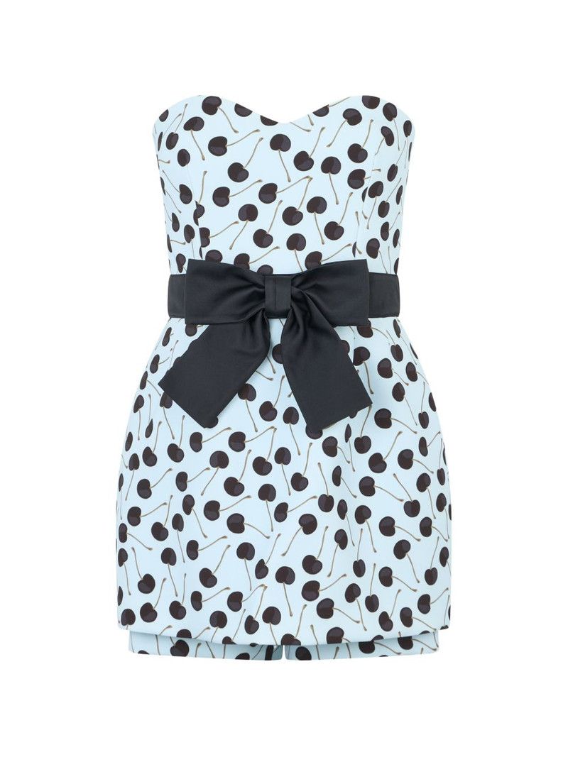 bow mini dress 1