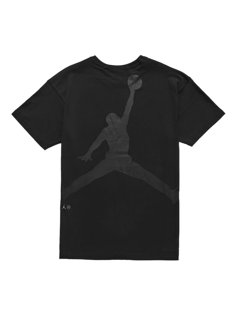 Jordan x Fragment Jumpman-print T-shirt outlook