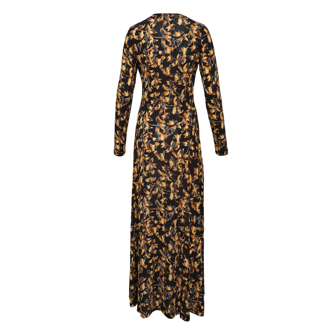 Amari Jersey Long Sleeve Dress - 2