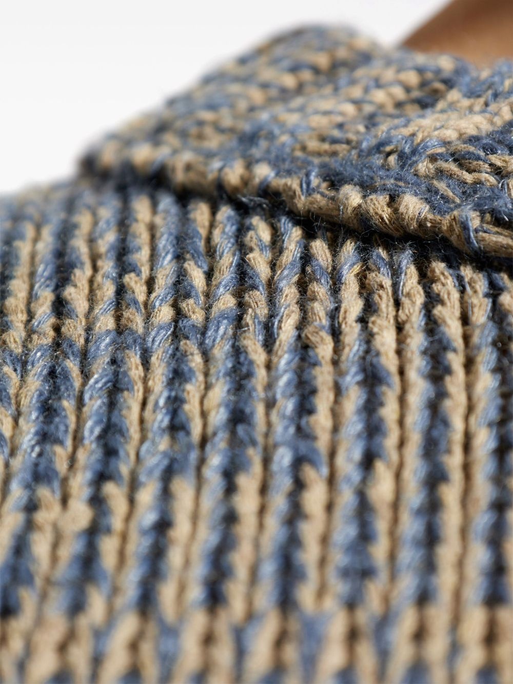 crew-neck marl-knit jumper - 5