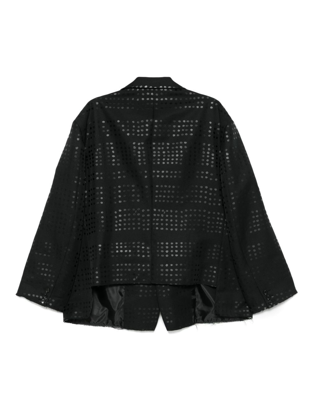 polka dot-print blazer - 2