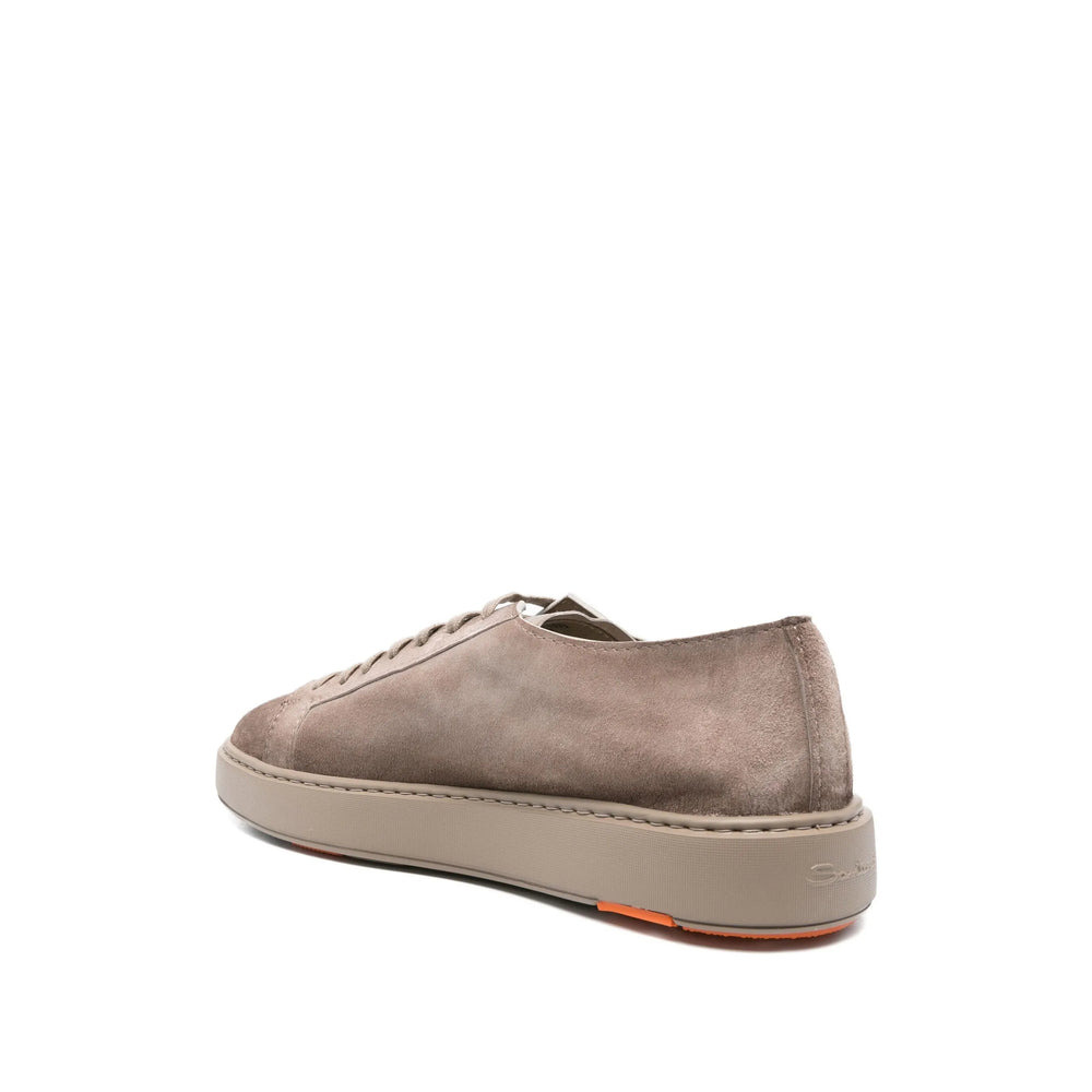 Santoni Grey Trainers - Low-Tops Men - 3