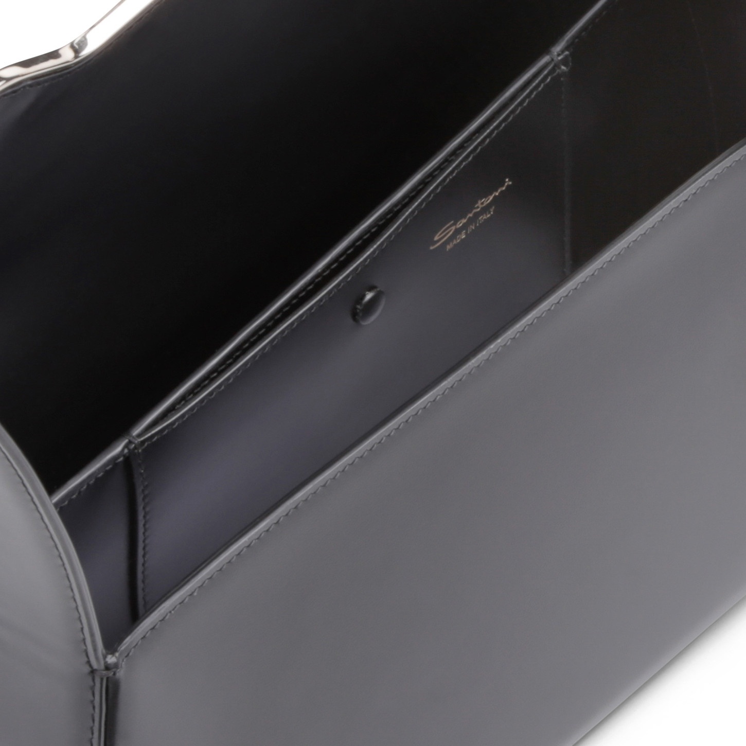 Black leather ThePluto bag - 4