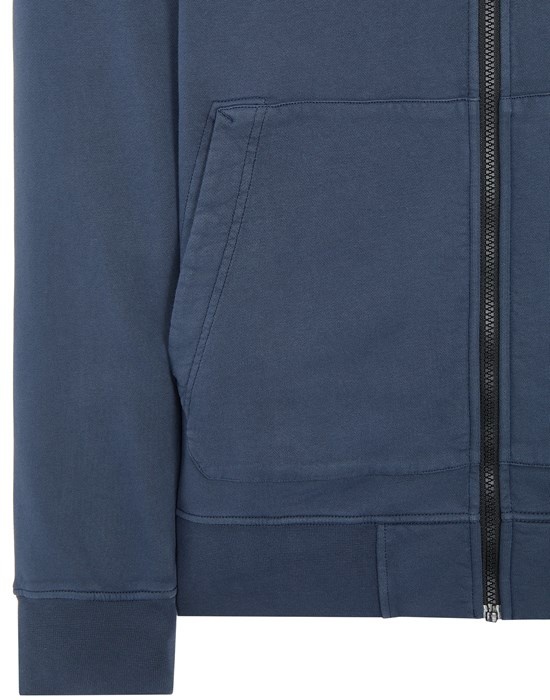 64351 GARMENT-DYED_COTTON FLEECE  AVIO BLUE - 4