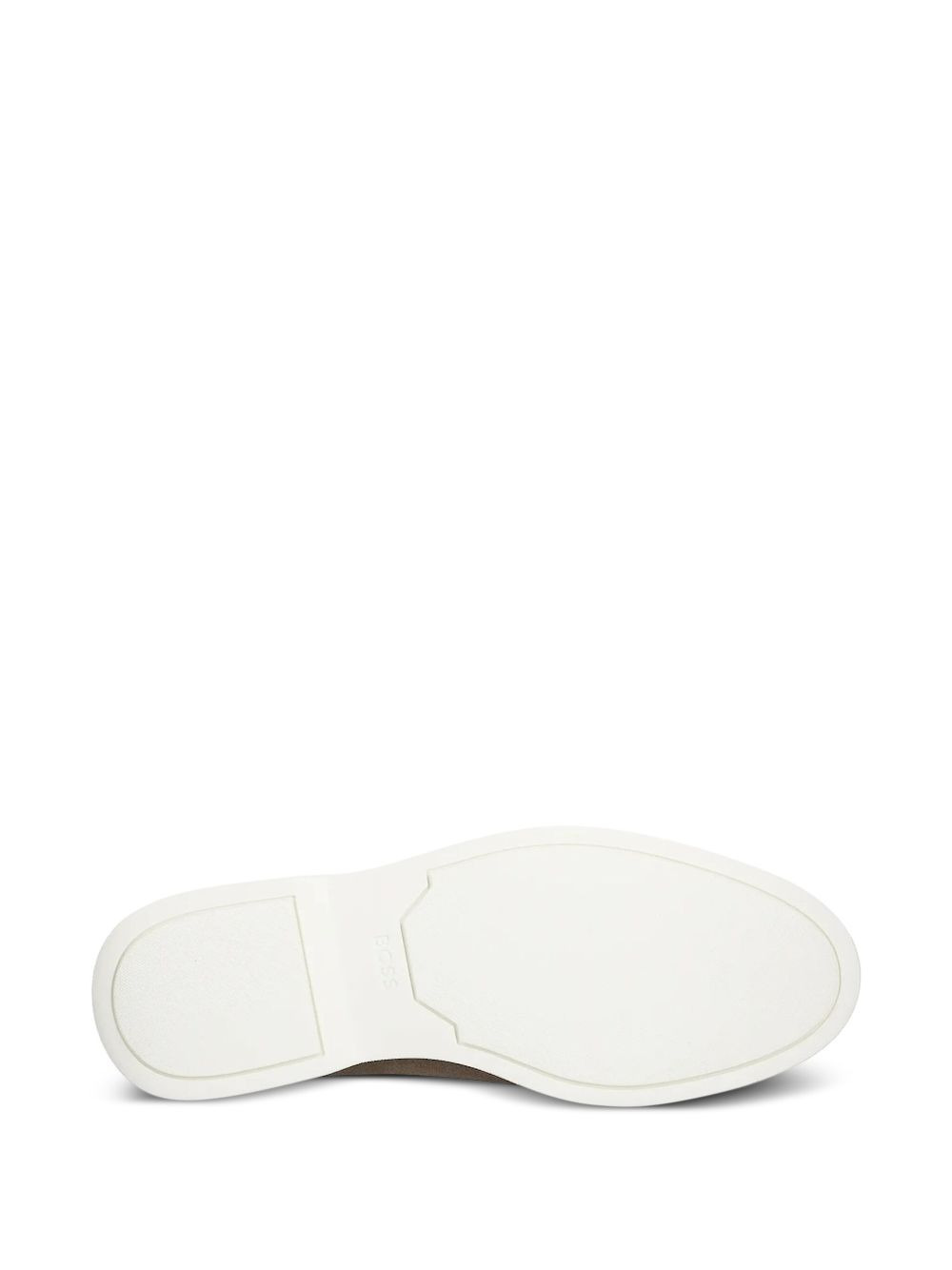 double-buckle suede loafers - 4