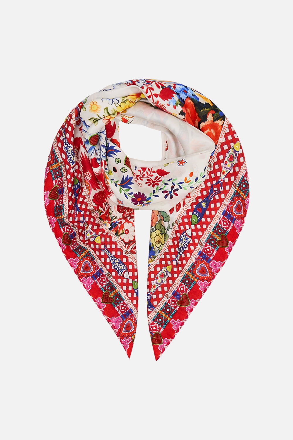 LARGE SQUARE SCARF - 1