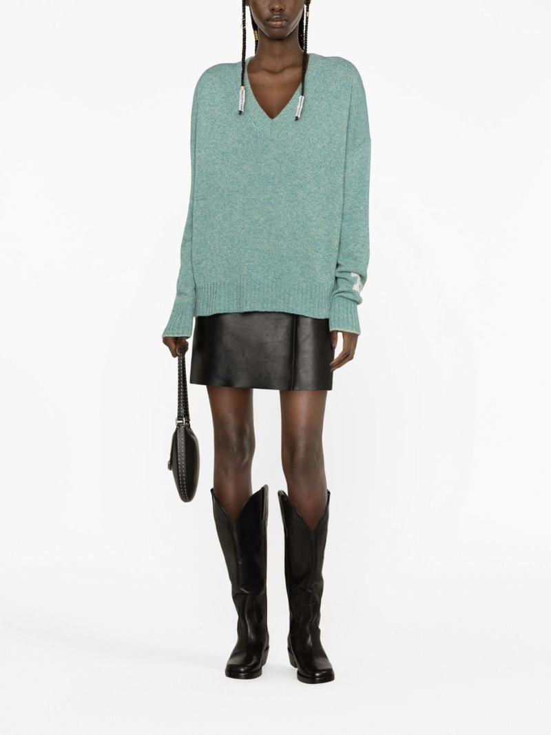 Zadig & Voltaire Rosy cashmere-blend jumper outlook