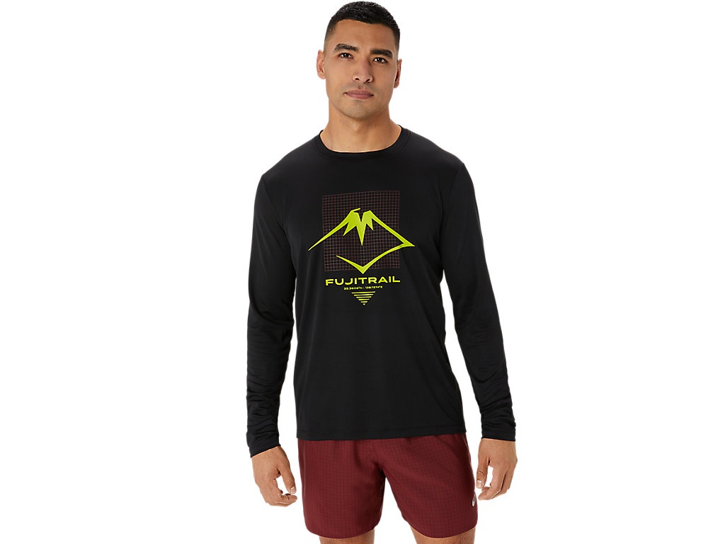 MEN'S FUJITRAIL LOGO LONG SLEEVE TOP - 1