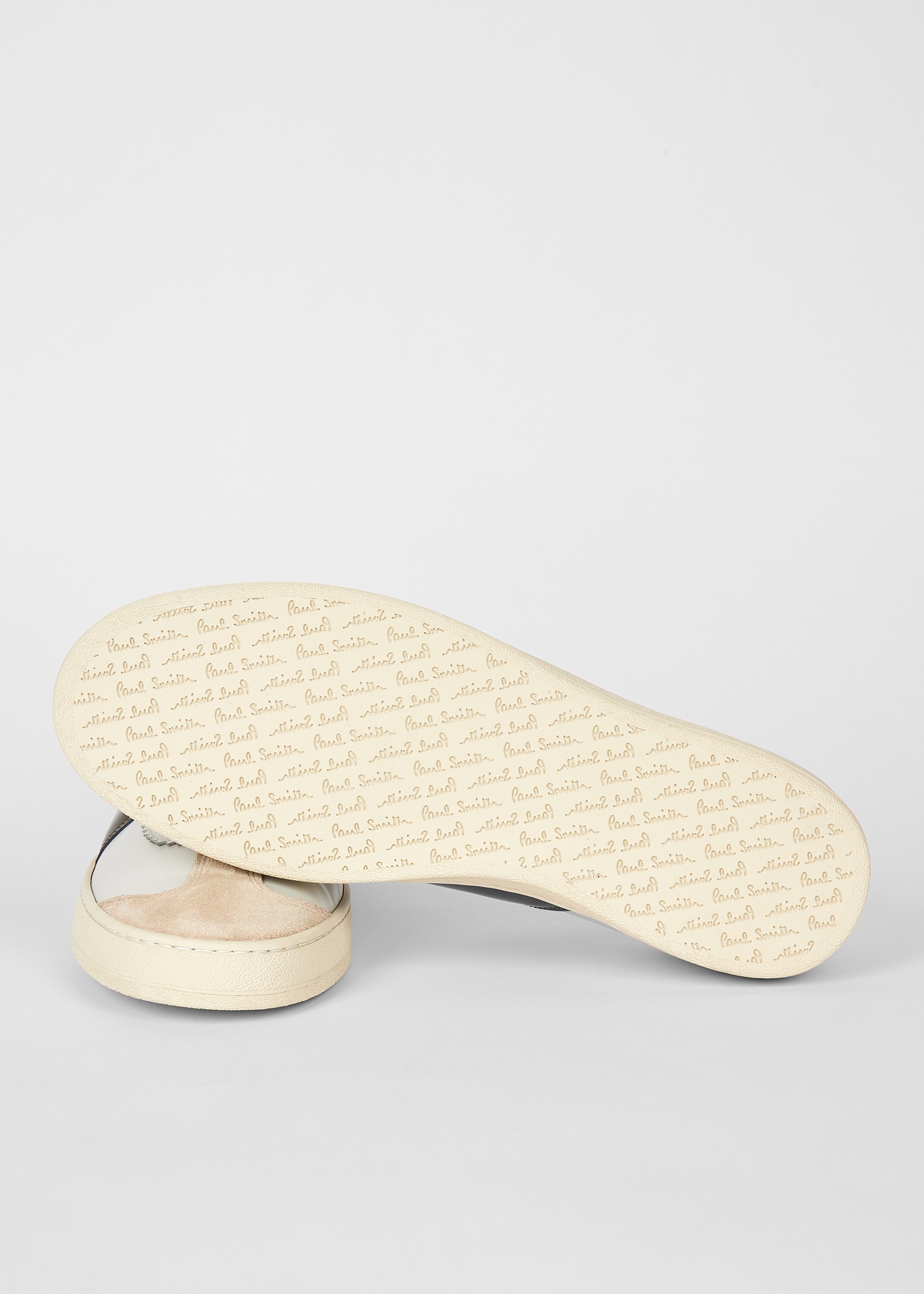 Ecru Leather 'Foley' Trainers - 2