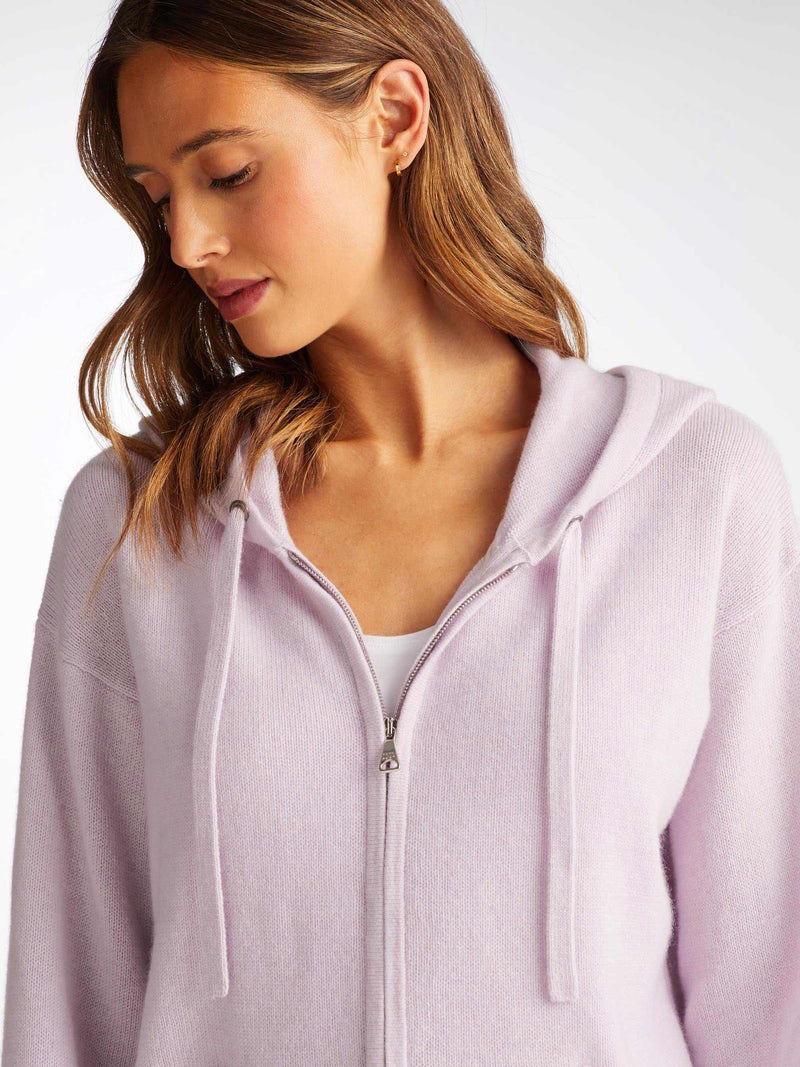 Women's Hoodie Daphne Cashmere Lilac - 5