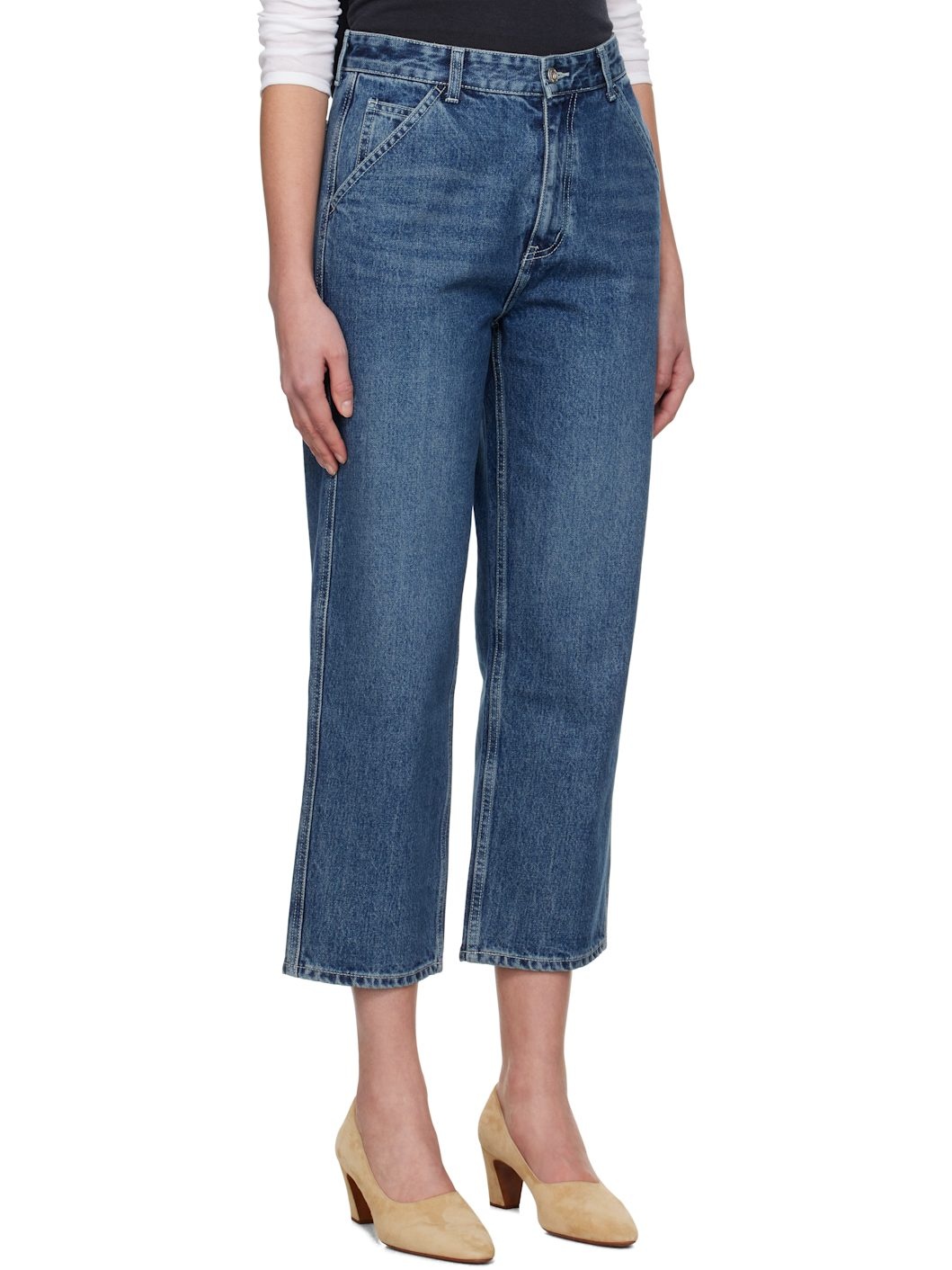 Blue Labo Straight Jeans - 2