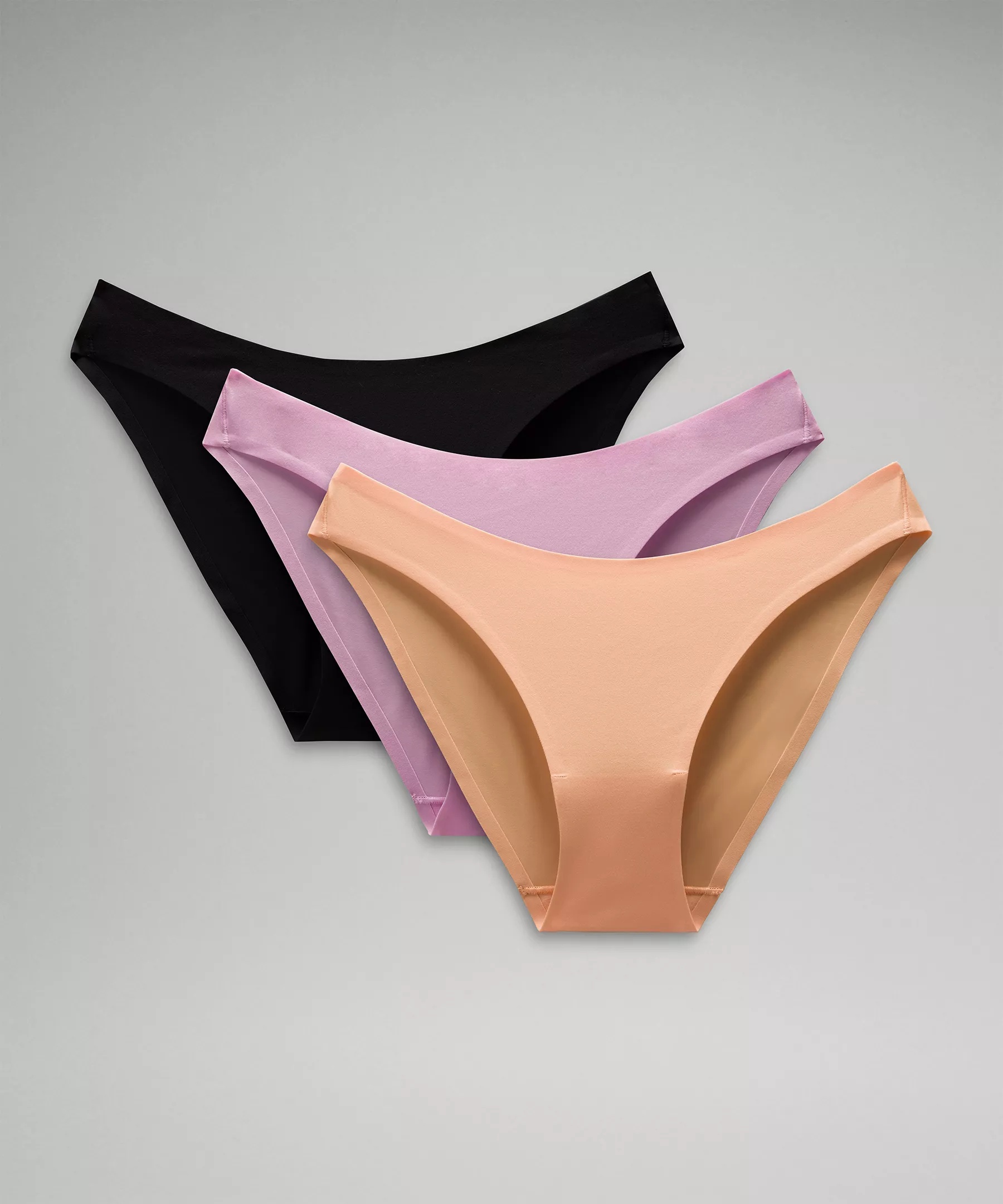 Wundermost Ultra-Soft Nulu Mid-Rise Bikini Underwear *3 Pack - 1