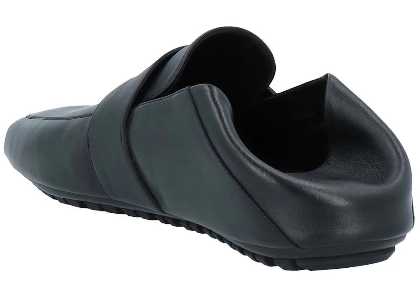 Balenciaga Slide Loafer Black Leather - 3