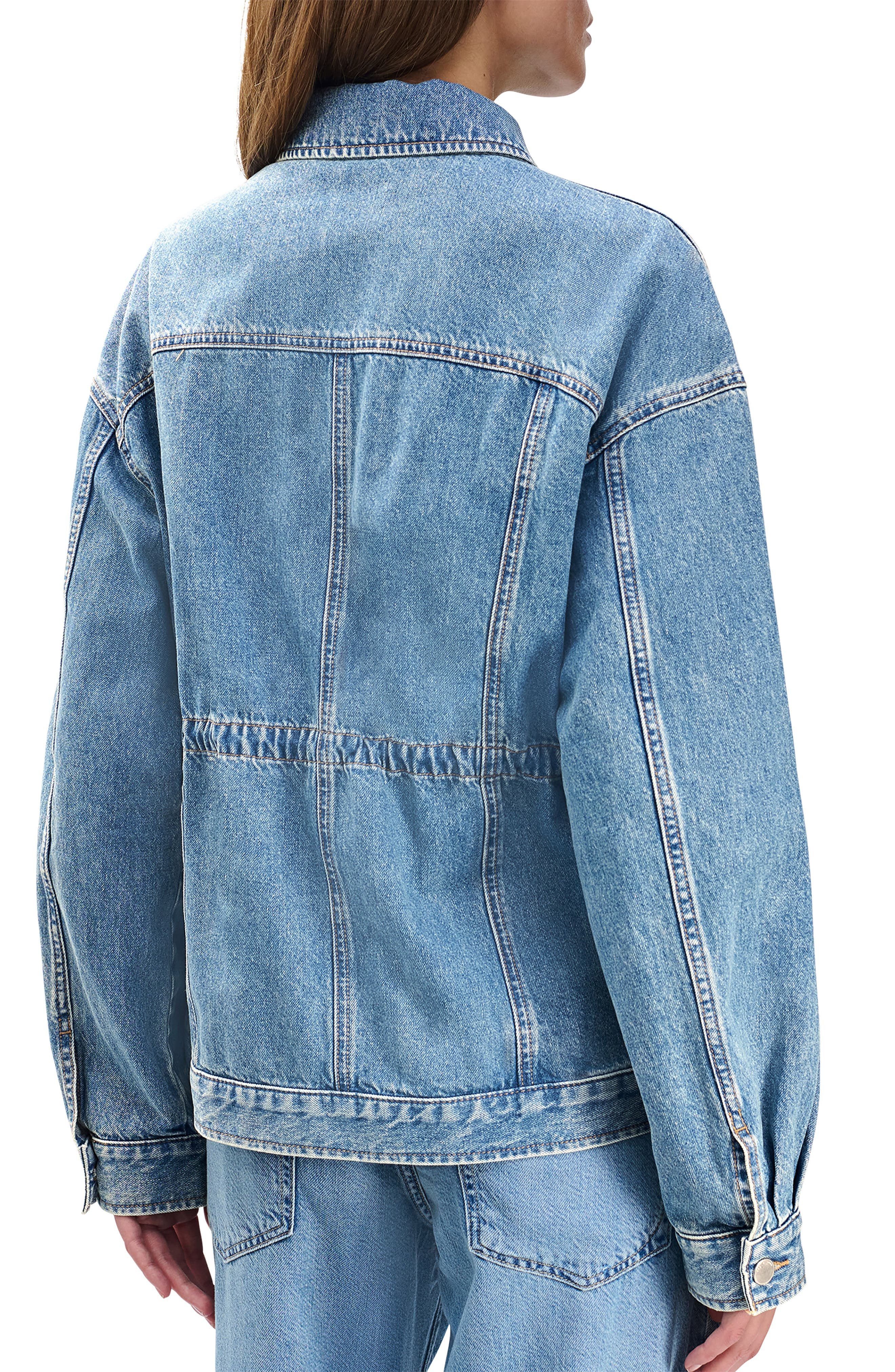rag & bone Amy Cinched Denim Jacket in Ithica at Nordstrom - 2