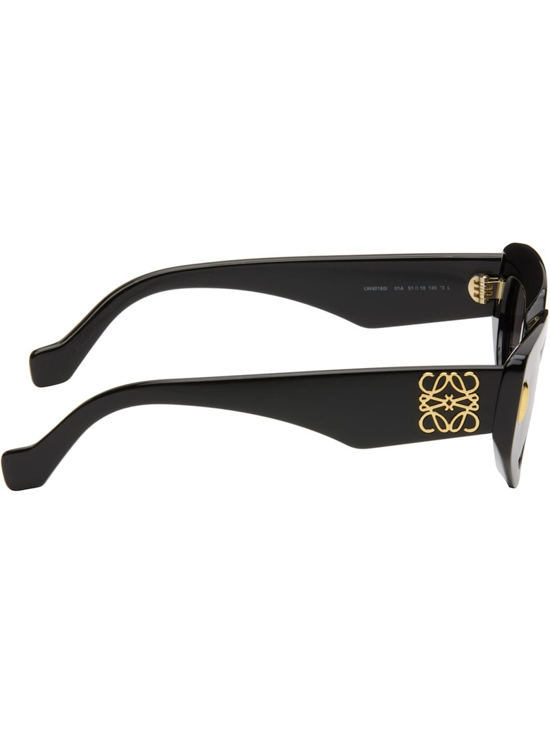 Loewe Black Small Butterfly Screen Sunglasses outlook
